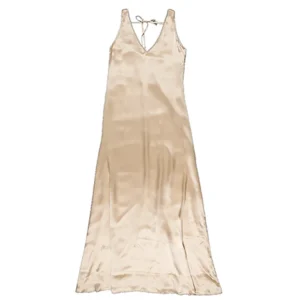 Viktoria Chan Short Sleeves | Evening Wear | Afrodite embedded silk gown