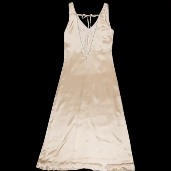 Viktoria Chan Short Sleeves | Evening Wear | Afrodite embedded silk gown