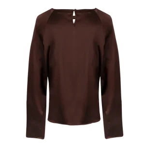 Viktoria Chan Tops & Blouses | Allie gathered silk top