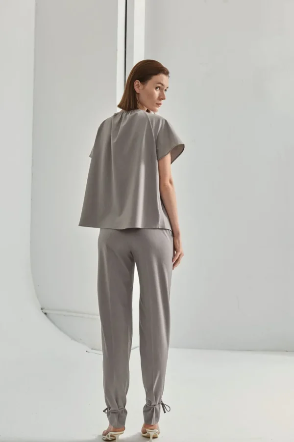 Viktoria Chan Tops & Blouses | Allie gathered top