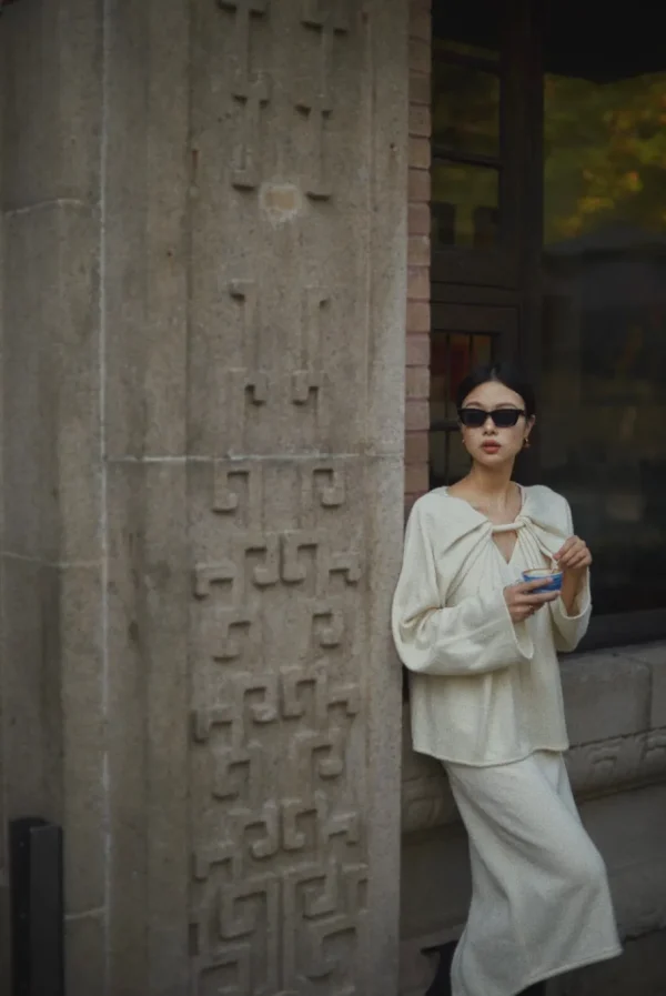Viktoria Chan Knitwear | Tops & Blouses | Allie wool sweater