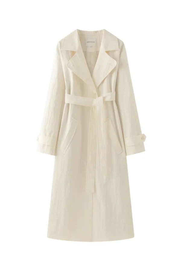 Viktoria Chan Outerwear | Amada long trenchcoat
