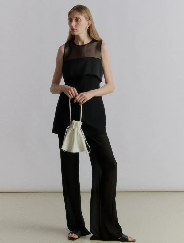 Viktoria Chan Pants | Amada sheer trousers