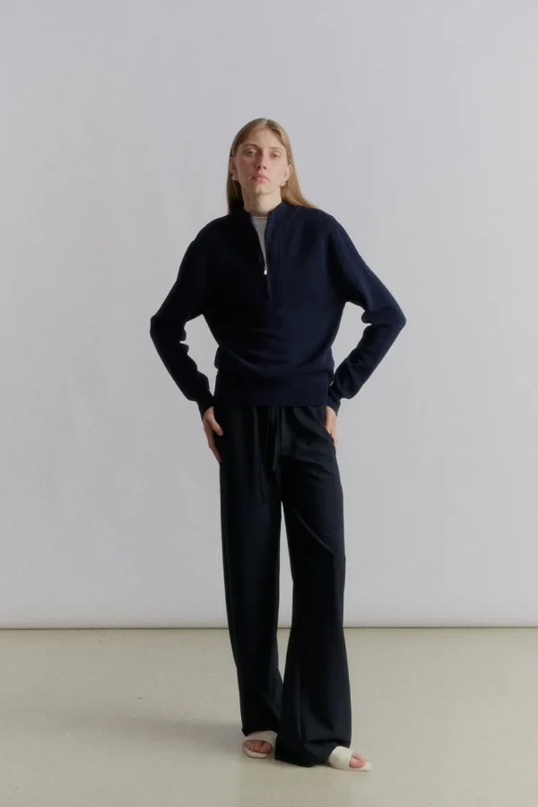 Viktoria Chan Knitwear | Tops & Blouses | Amada zipper knit