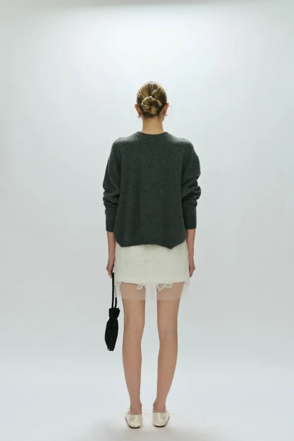 Viktoria Chan Skirts | Amalia lace short skirt
