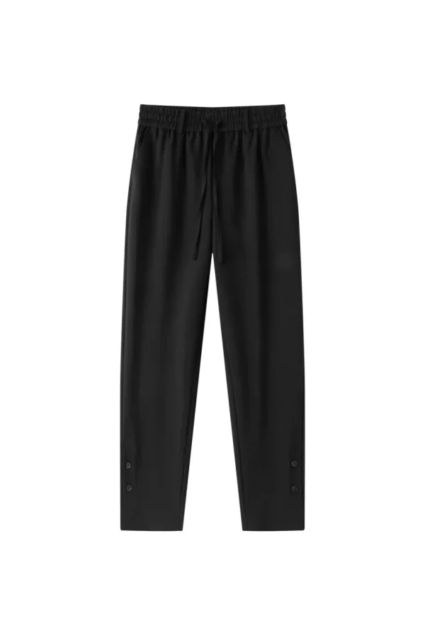 Viktoria Chan Pants | Amani strap trousers Black
