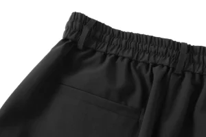 Viktoria Chan Pants | Amani strap trousers Black