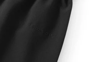 Viktoria Chan Pants | Amani strap trousers Black