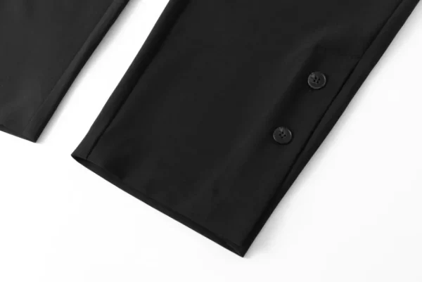 Viktoria Chan Pants | Amani strap trousers Black