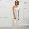 Viktoria Chan Short Sleeves | Andrea one sholder gown