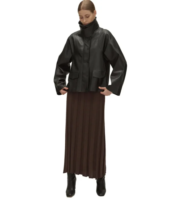 Viktoria Chan Outerwear | Arya short leather jacket