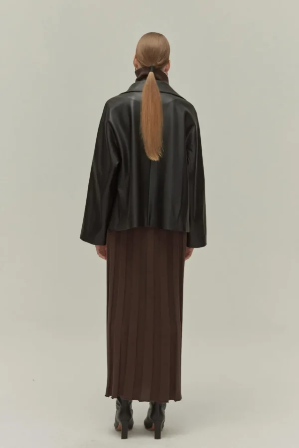 Viktoria Chan Outerwear | Arya short leather jacket