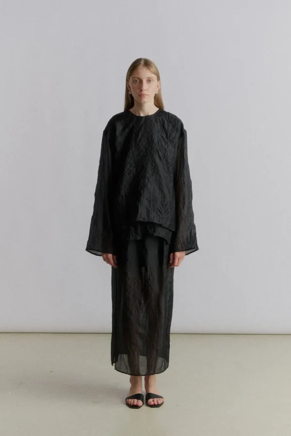 Viktoria Chan Skirts | Asti crinkled skirt