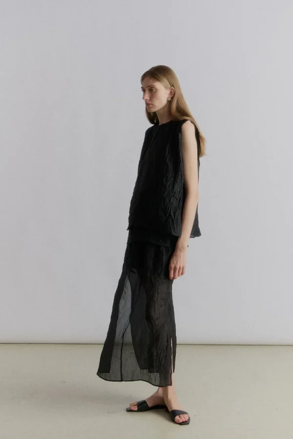 Viktoria Chan Tops & Blouses | Asti crinkled top