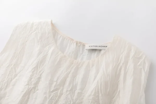Viktoria Chan Tops & Blouses | Asti crinkled top