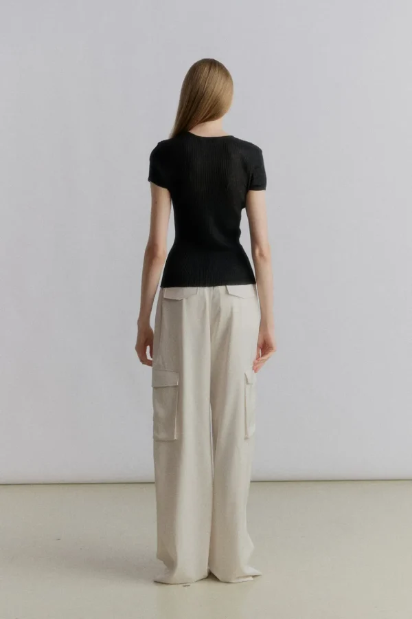 Viktoria Chan Knitwear | Tops & Blouses | Asti knitted Tshirt