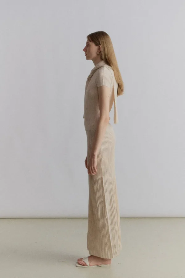 Viktoria Chan Knitwear | Tops & Blouses | Asti knitted Tshirt