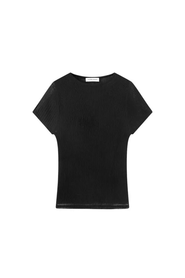 Viktoria Chan Knitwear | Tops & Blouses | Asti knitted Tshirt