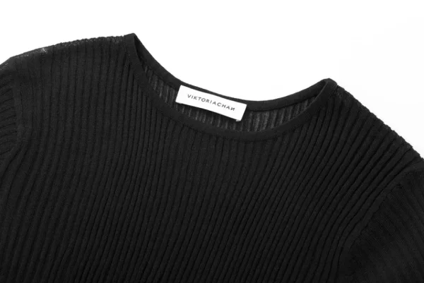 Viktoria Chan Knitwear | Tops & Blouses | Asti knitted Tshirt