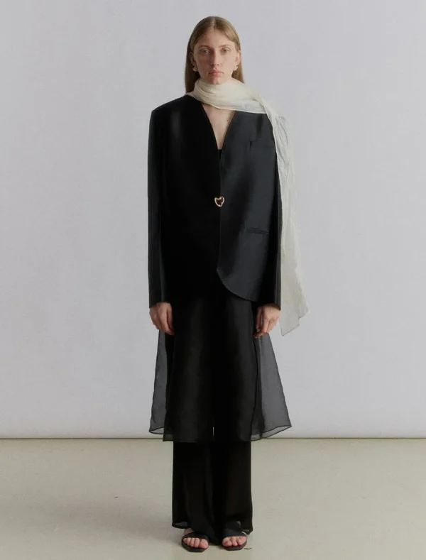 Viktoria Chan Evening Wear | Dresses | Asti sheer silk dress