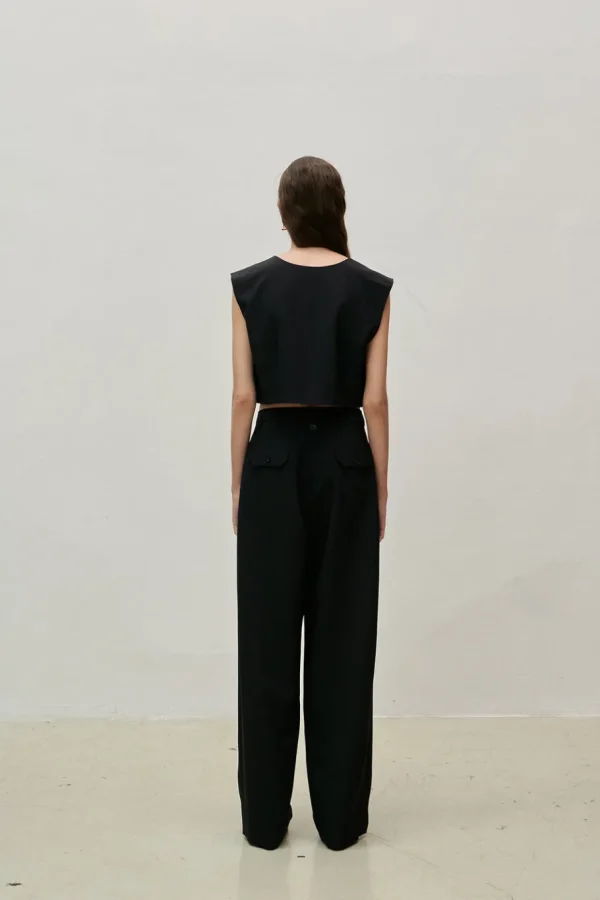 Viktoria Chan Pants | Astrid pleated trousers