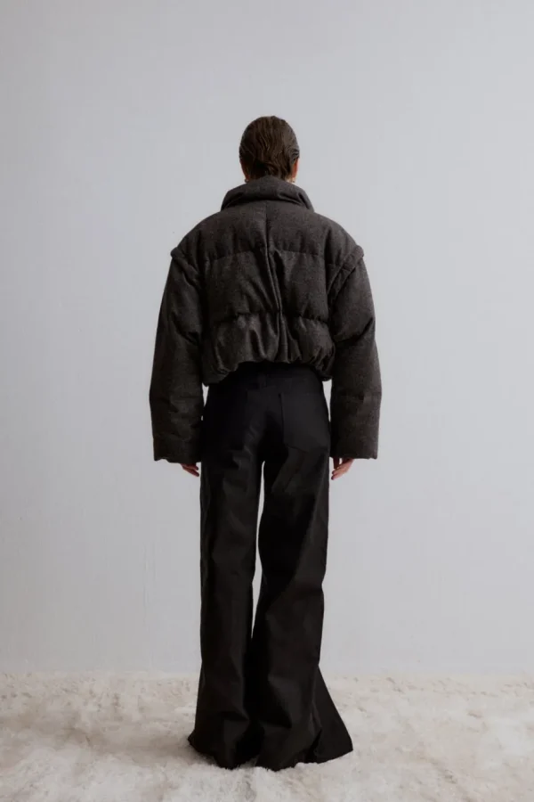 Viktoria Chan Knitwear | Outerwear | Atlas knit down jacket