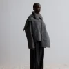 Viktoria Chan Outerwear | Aw24 | Atlas square cut coat