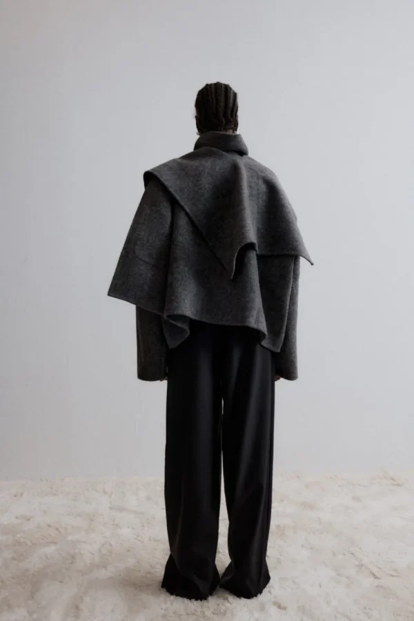 Viktoria Chan Outerwear | Aw24 | Atlas square cut coat