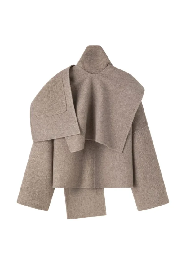 Viktoria Chan Outerwear | Aw24 | Atlas square cut coat