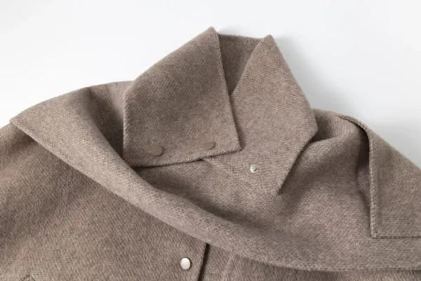 Viktoria Chan Outerwear | Aw24 | Atlas square cut coat