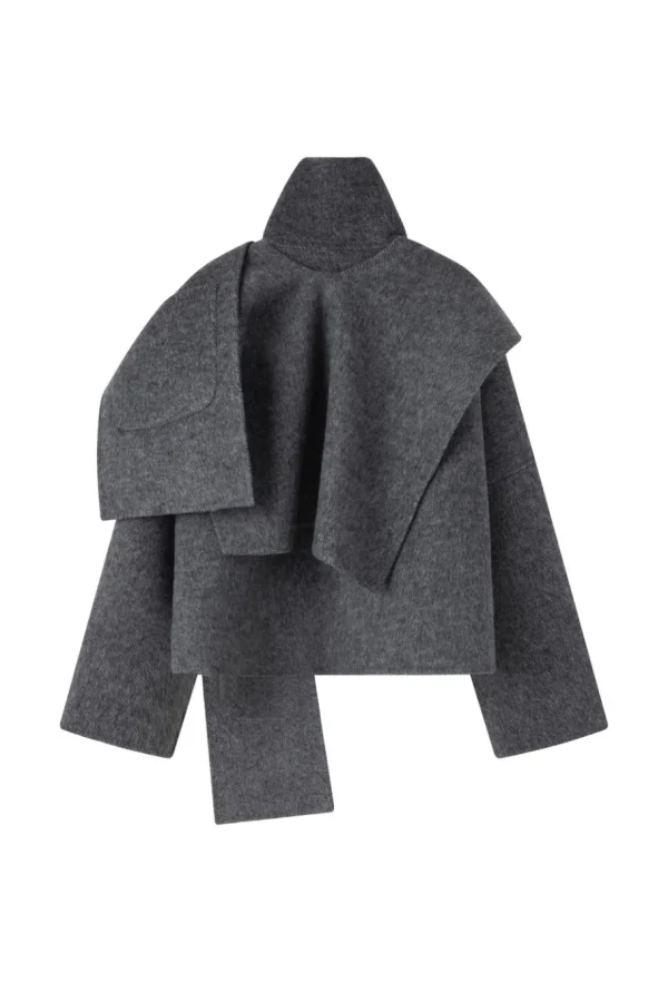 Viktoria Chan Outerwear | Aw24 | Atlas square cut coat