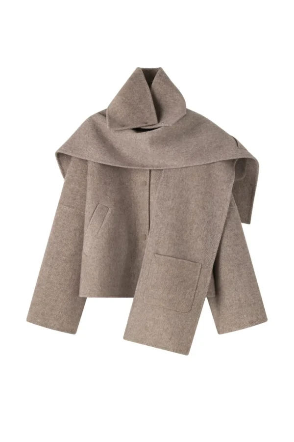 Viktoria Chan Outerwear | Aw24 | Atlas square cut coat