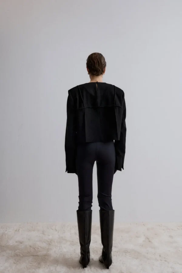 Viktoria Chan Tops & Blouses | Aw24 | Atlas square wool top