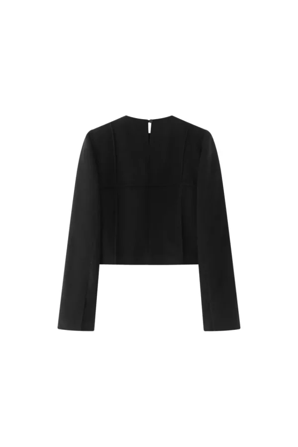 Viktoria Chan Tops & Blouses | Aw24 | Atlas square wool top