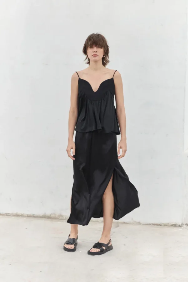 Viktoria Chan Skirts | Bea silk skirt