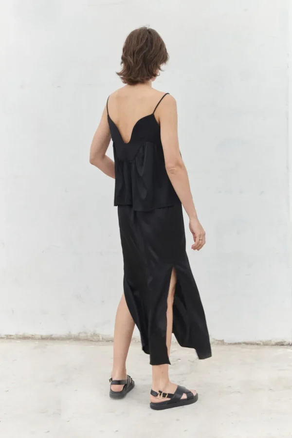 Viktoria Chan Skirts | Bea silk skirt