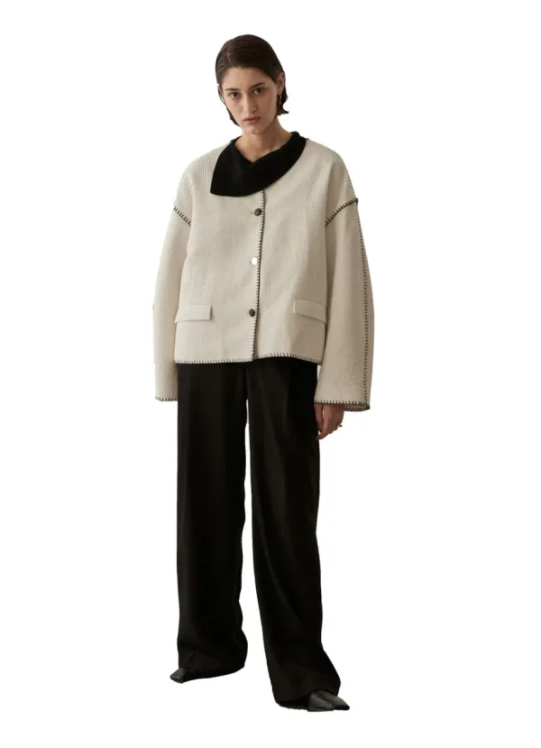 Viktoria Chan Blazers | Outerwear | Blake trimmed jacket