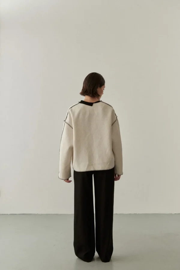 Viktoria Chan Blazers | Outerwear | Blake trimmed jacket