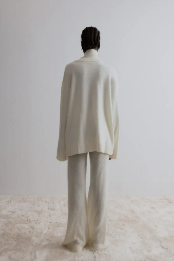 Viktoria Chan Pants | Knitwear | Cedar knitted trousers