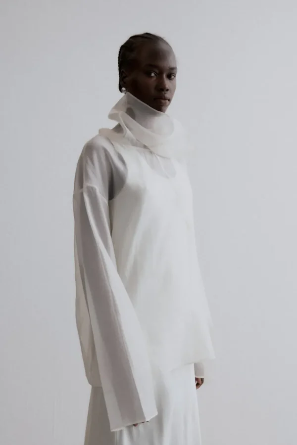 Viktoria Chan Tops & Blouses | Aw24 | Cedar sheer blouse