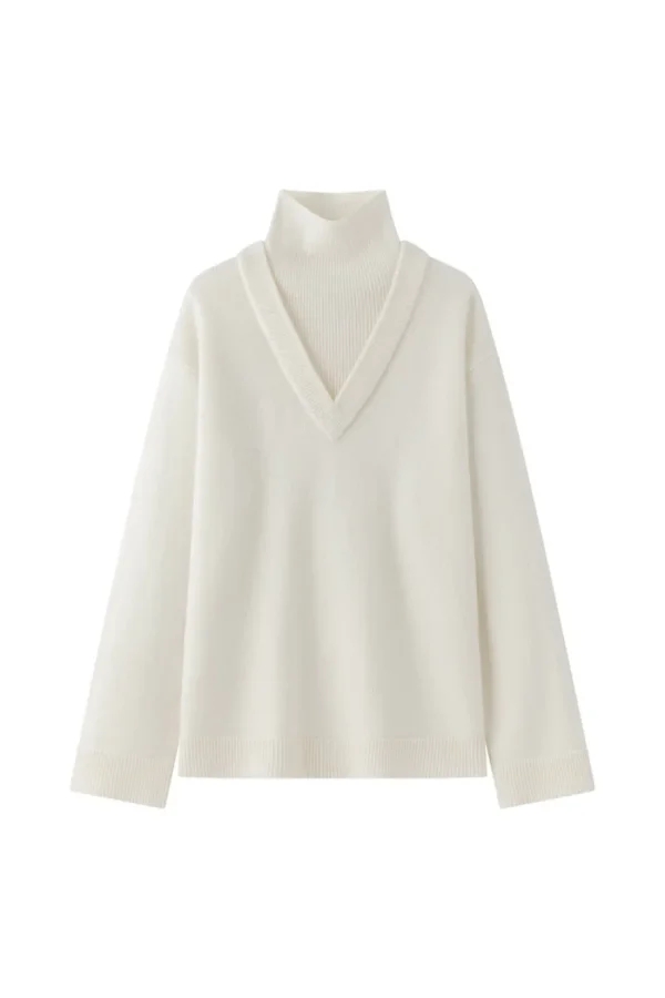 Viktoria Chan Knitwear | Aw24 | Cedar V neck knit