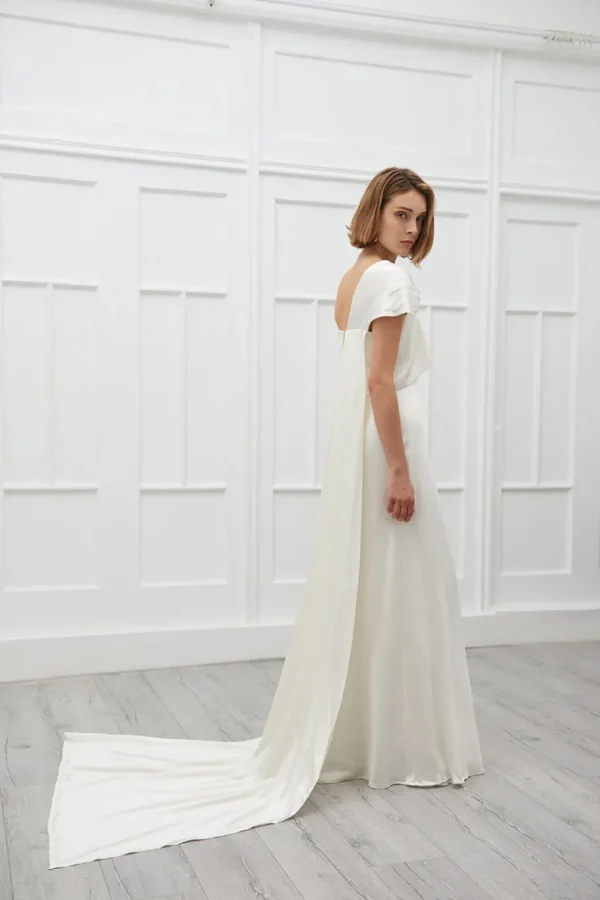 Viktoria Chan Short Sleeves | Clara wedding gown