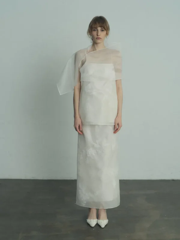 Viktoria Chan Bridal Sets | Claudia flower skirt