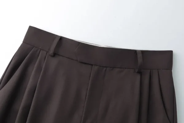 Viktoria Chan Pants | Aw24 | Cosmos pleated trousers