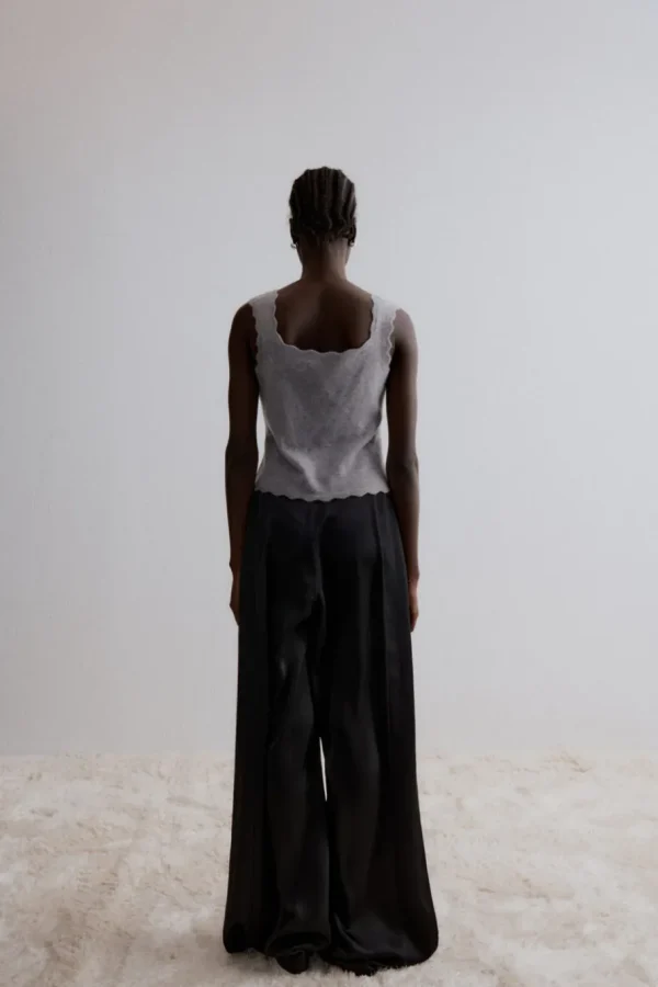 Viktoria Chan Pants | Aw24 | Cosmos satin trousers