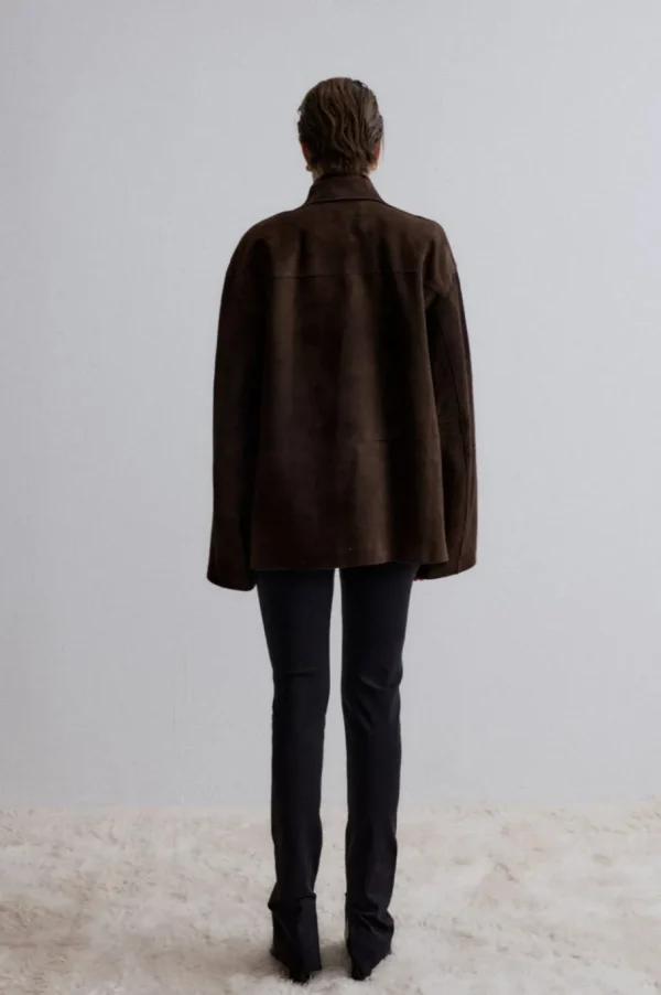 Viktoria Chan Outerwear | Aw24 | Cosmos suede jacket