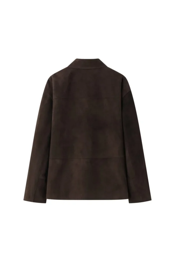 Viktoria Chan Outerwear | Aw24 | Cosmos suede jacket