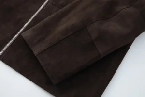Viktoria Chan Outerwear | Aw24 | Cosmos suede jacket