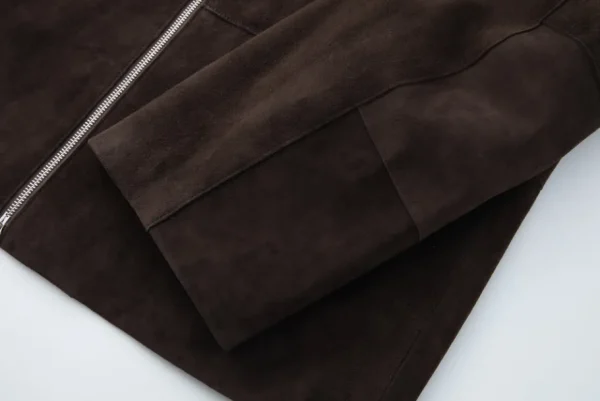 Viktoria Chan Outerwear | Aw24 | Cosmos suede jacket