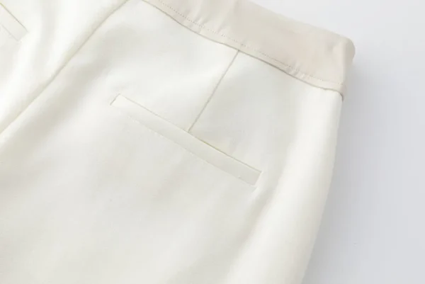 Viktoria Chan Pants | Aw24 | Cosmos wide leg wool trousers